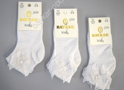 Носки хлопковые для девочки Носки хлопковые для девочки